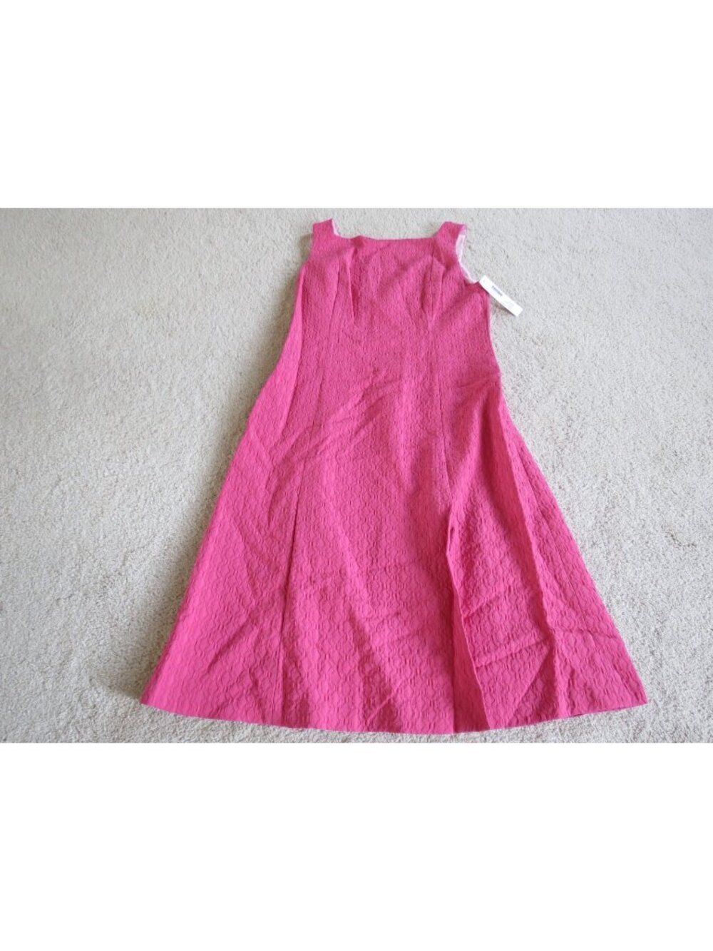 NWT Helen Wang Pink Textured Sheath Dress Size 10